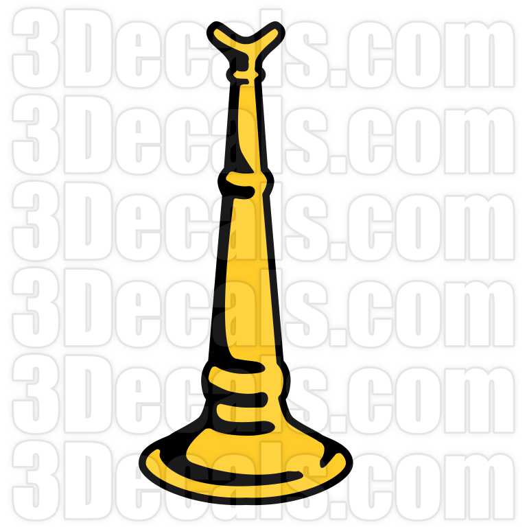 1 Bugle Insignia