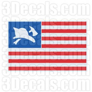 USA Fire Fighter  Flag