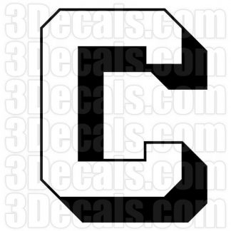 Two-Color Letter C