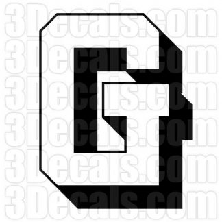 Two-Color Letter G
