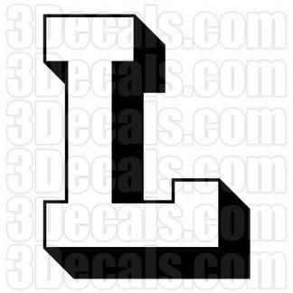 Two-Color Letter L