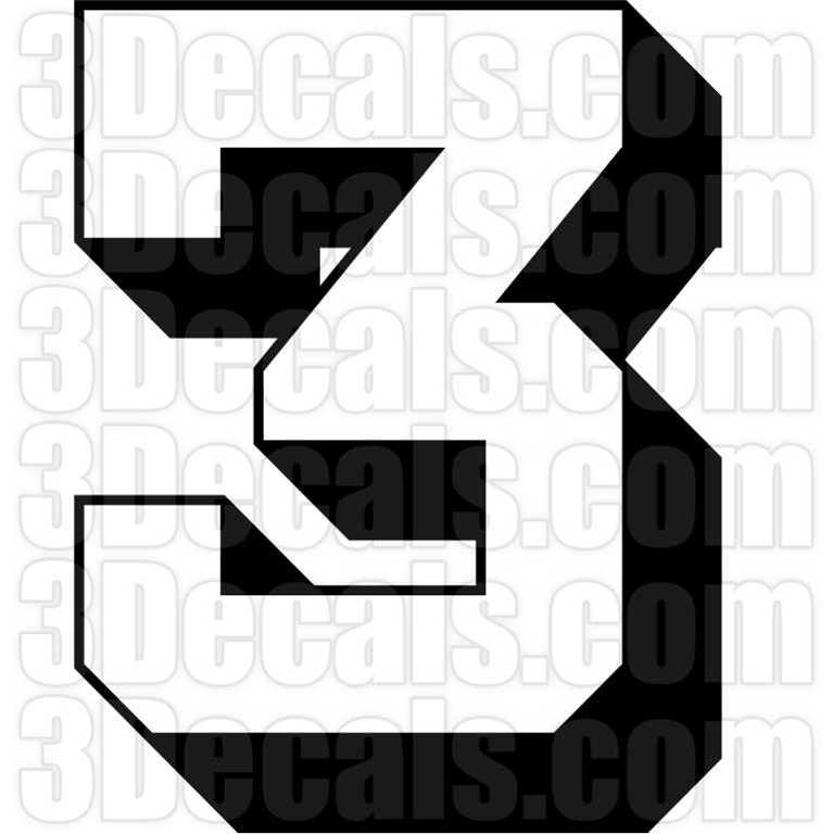 Two-Color Number 3