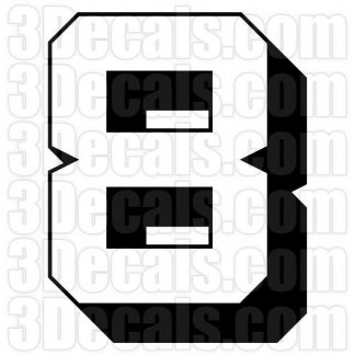 Two-Color Number 8